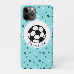 Capa Para iPhone 11 Pro Atleta de Garotos de Estilo de Futebol Personaliza