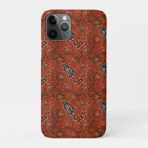 CAPA PARA iPhone 11 PRO AUSTRÁLIA ARTE CROCODILO
