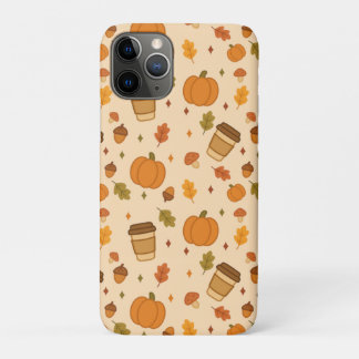 Capa Para iPhone 11 Pro Autumn Coffee