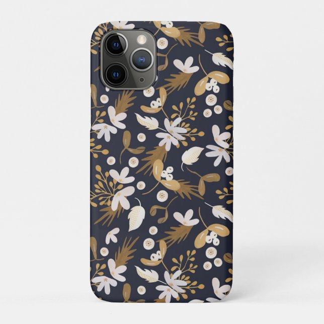 Capa Para iPhone 11 Pro Autumn Evening Bloom (Verso)
