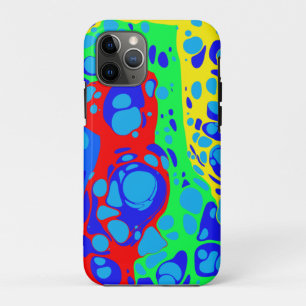 Capa Para iPhone 11 Pro Azul - Design moderno e abstrato