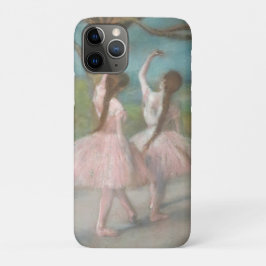 Capa Para iPhone 11 Pro Bailarinas em Rosa Edgar Degas