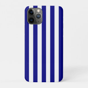 Capa Para iPhone 11 Pro Bandas Verticais de Pré-Disquete Marinho Azul, Bra