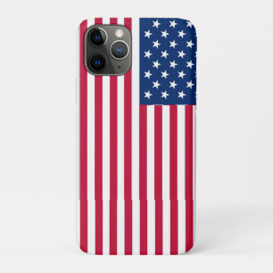Capa Para iPhone 11 Pro Bandeira americana Flag Pride Design- 76353
