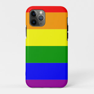 Capa Para iPhone 11 Pro Bandeira do Arco-íris do Orgulho Gay