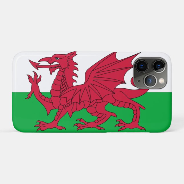 Capa Para iPhone 11 Pro bandeira do País de Gales (Verso (horizontal))