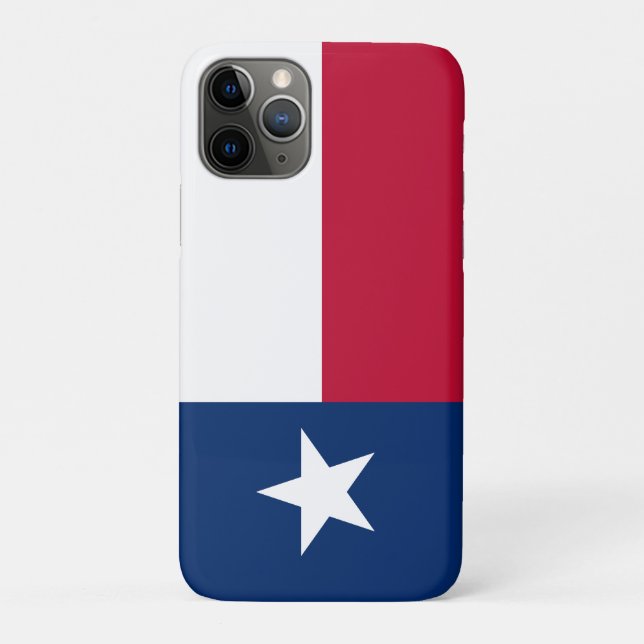 Capa Para iPhone 11 Pro Bandeira do Texas (Verso)