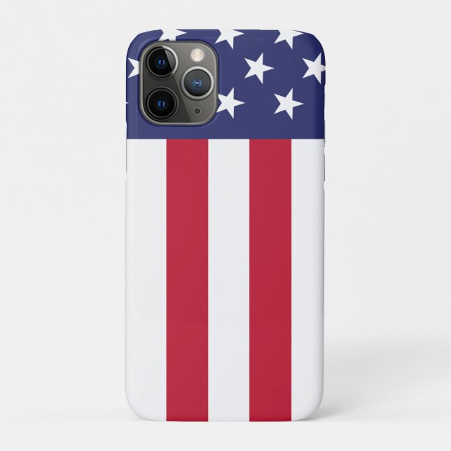 Capa Para iPhone 11 Pro Bandeira dos Estados Unidos da América (Verso)