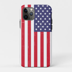 Capa Para iPhone 11 Pro Bandeira Trendy USA