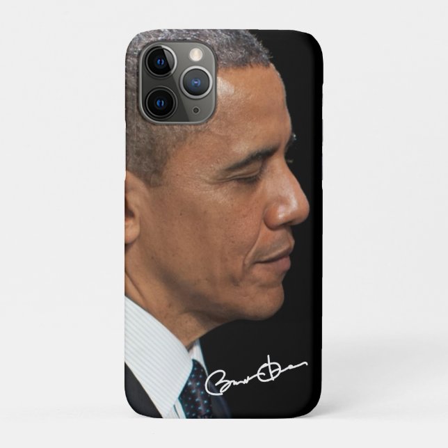 Capa Para iPhone 11 Pro Barack Obama (Verso)