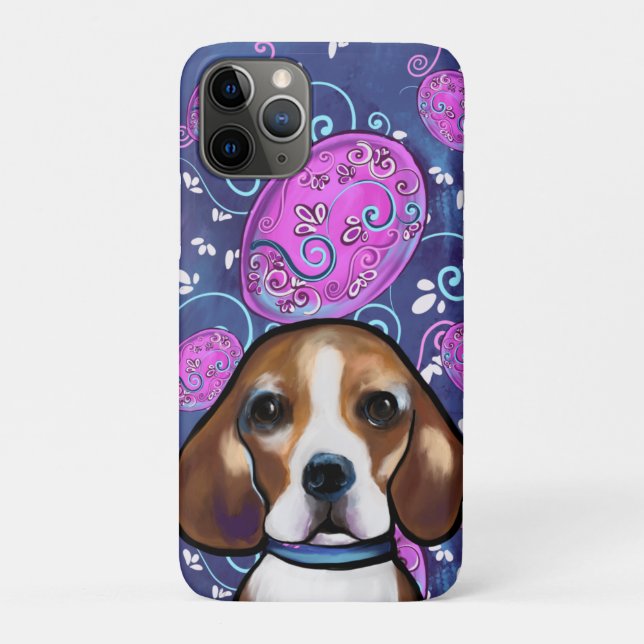 Capa Para iPhone 11 Pro Beagle            (Verso)