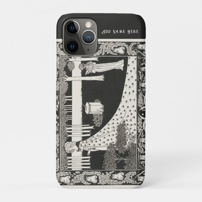 Capa Para iPhone 11 Pro Beardsley Personalizado (Verso)