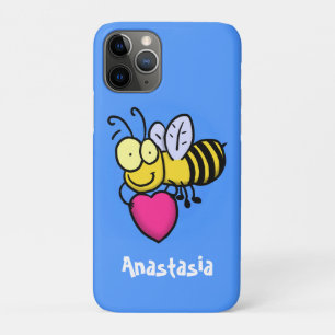 Capa Para iPhone 11 Pro Bela engraçada bonita com ilustração cardíaca