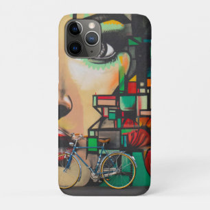 Capa Para iPhone 11 Pro Bicicletas na parede do Grafite