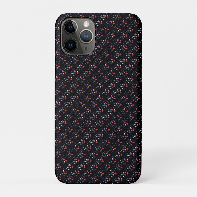 Capa Para iPhone 11 Pro Bits e peças de mosaico (Verso)