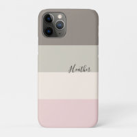 Bloco de Cores de Creme de Taupe Rosa Personalizad