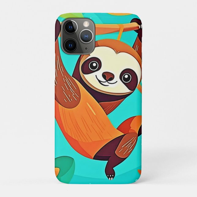 Capa Para iPhone 11 Pro Boca-branca na selva (Verso)