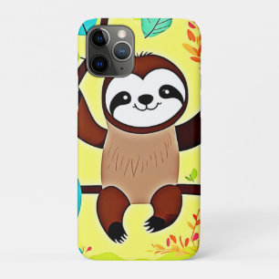 Capa Para iPhone 11 Pro Boca-branca pendurada numa ramificação de árvore