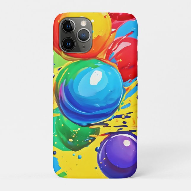 Capa Para iPhone 11 Pro Bolha Pop: Brilhante e Ousado (Verso)