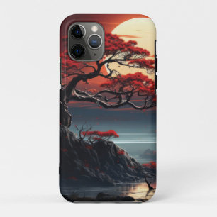 Capa Para iPhone 11 Pro Bonsai Tree
