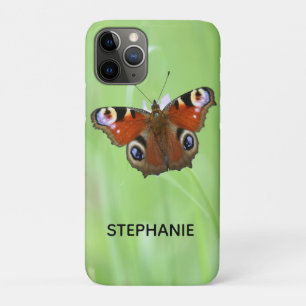 Capa Para iPhone 11 Pro Borboleta de Peacock