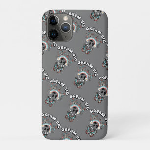Capa Para iPhone 11 Pro Borboletas e Cogumelos Sonham Grande inspo positiv