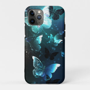 Capa Para iPhone 11 Pro Borboletas Noturnas