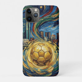 Capa Para iPhone 11 Pro Boston Football Art 2026 Skyline Stadium Design