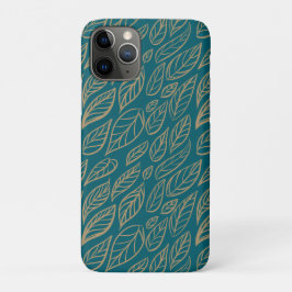 Capa Para iPhone 11 Pro Botânica Moderna