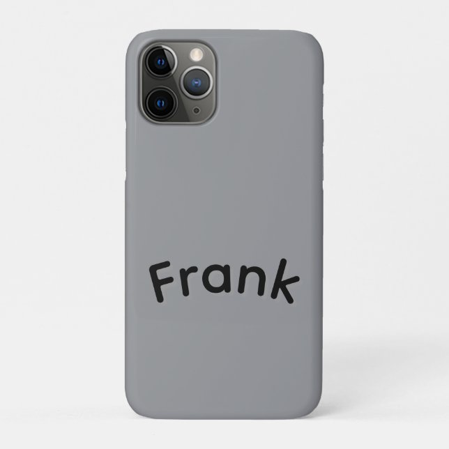 Capa Para iPhone 11 Pro Boys Called Frank, (Verso)