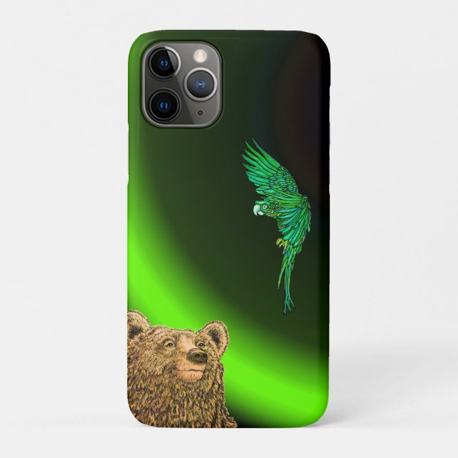 Capa Para iPhone 11 Pro Brave Bear (Verso)