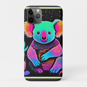 Capa Para iPhone 11 Pro Brilho no Dark Koala