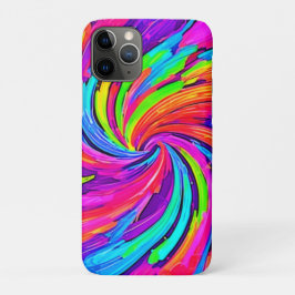 Capa Para iPhone 11 Pro Brilho Suave: Arco-Íris Cartoon