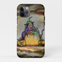 Bruxa e Gato Negro, Feliz Halloween!