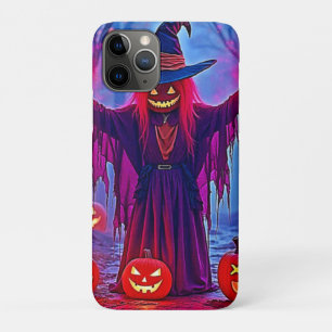 Capa Para iPhone 11 Pro Bruxa Misteriosa na Design de Florestas Encantadas