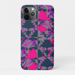 Capa Para iPhone 11 Pro Bulbos de tulipa Rosas
