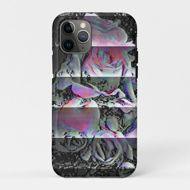 Capa Para iPhone 11 Pro Buquê Techno (Verso)