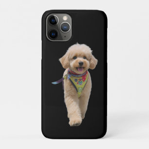 Capa Para iPhone 11 Pro Cachorrinho de Marfim Macio