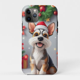 Capa Para iPhone 11 Pro Cachorro do estilo cartoon adorável