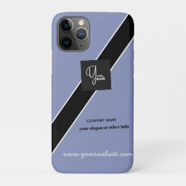 Capa Para iPhone 11 Pro Caderno de negócios com logotipo personalizado da