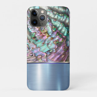Capa Para iPhone 11 Pro Caixa de design Legal de Abalone de óleo e água
