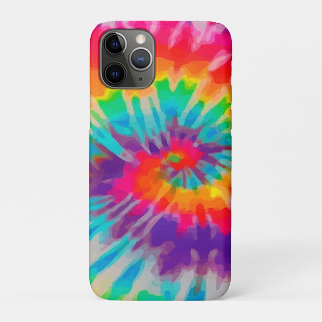 Capa Para iPhone 11 Pro Caixa de iPhone/iPad Tye-Dye-3 (Verso)