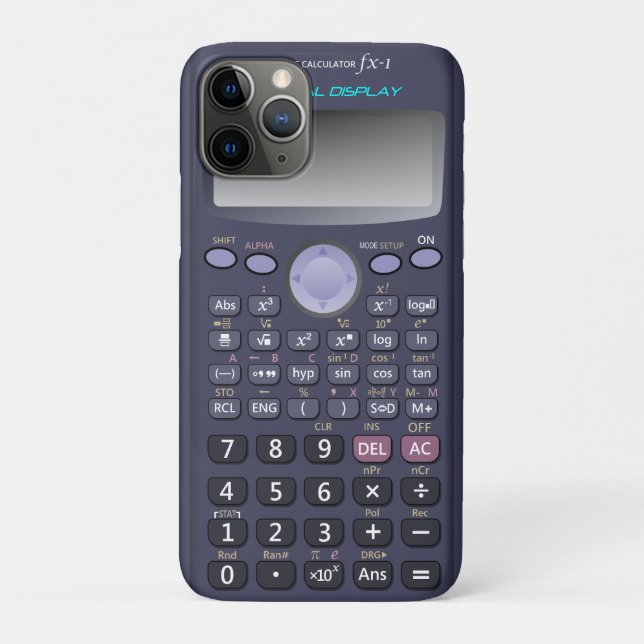Capa Para iPhone 11 Pro Calculadora científica (Verso)