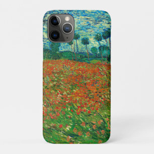 Capa Para iPhone 11 Pro Campo de Papoulas de Vincent Van Gogh Arte Fina