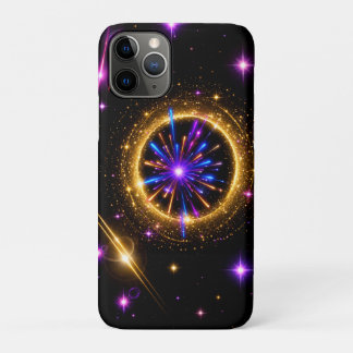 Capa Para iPhone 11 Pro Capa de iPhone e iPad Radiant Cosmic Portal