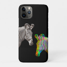 Capa Para iPhone 11 Pro Capa de iPhone / iPad Duas Zebras