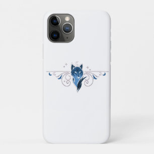 Capa Para iPhone 11 Pro Capa de iPhone lobo azul