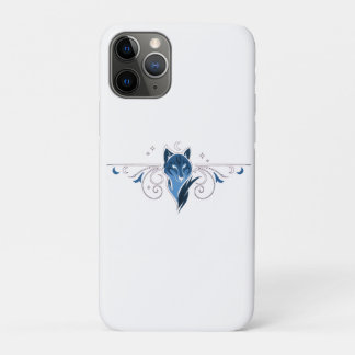Capa Para iPhone 11 Pro Capa de iPhone lobo azul