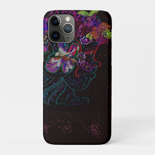 Capa Para iPhone 11 Pro Capa de IPhone Princesa Borboleta (Verso)