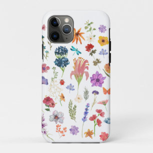Capa Para iPhone 11 Pro Capa de iPhone Wildflower Acessório de Telefone